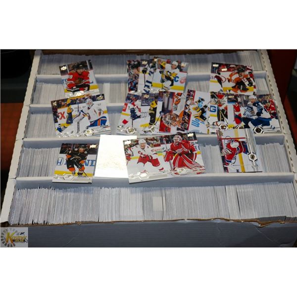 THOUSANDS OF 2015 & NEWER UD NHL CARDS ESTATE