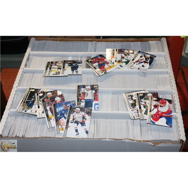 THOUSANDS OF 2015 & NEWER UD NHL CARDS ESTATE