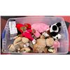 Image 1 : TOTE WITH ASSORTED TEDDY BEARS