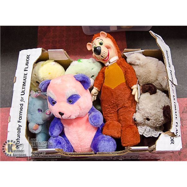 LOT OF ASSORTED TEDDY BEARS