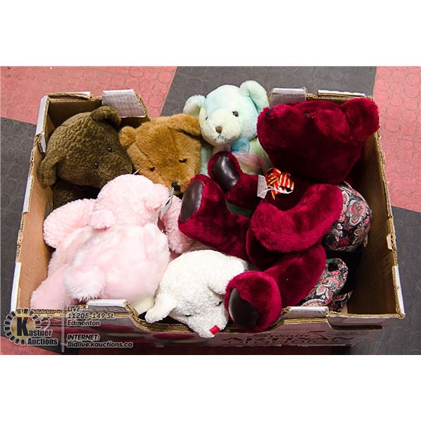 LOT OF ASSORTED TEDDY BEARS