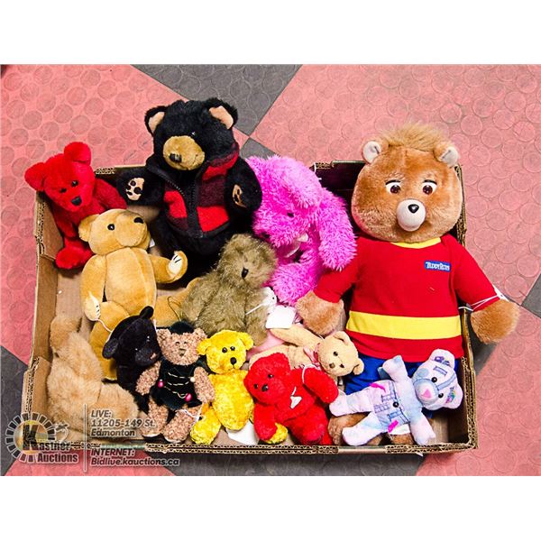 LOT OF ASSORTED TEDDY BEARS