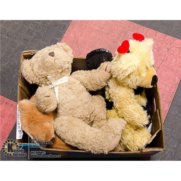 LOT OF ASSORTED TEDDY BEARS