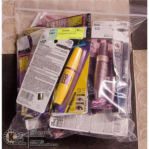 BAG LOT OF BRAND NEW EYE MAKEUP