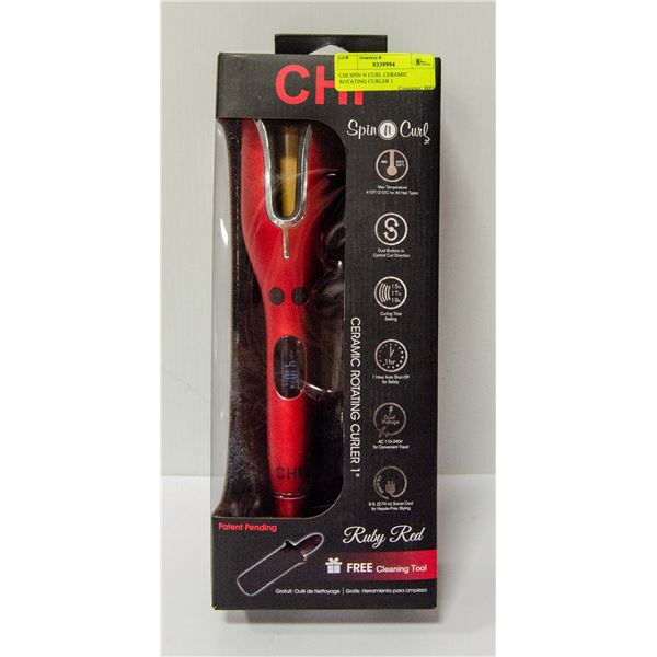 CHI SPIN N CURL CERAMIC ROTATING CURLER 1