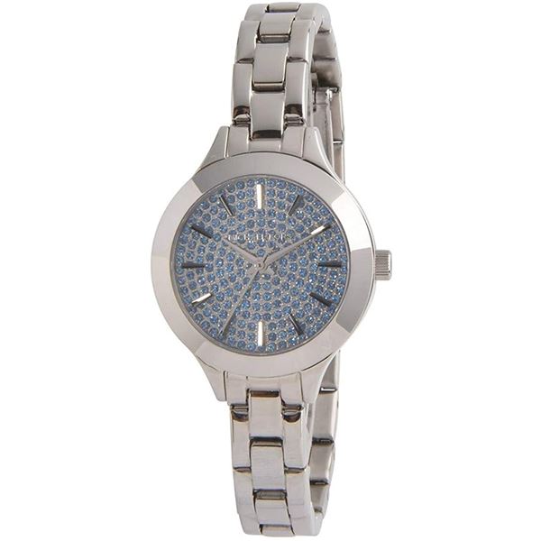 NEW MICHAEL KORS BLUE CRYSTALS DIAL MSRP $439