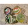 Image 2 : BB Marbles: 4 Handmade Swirls