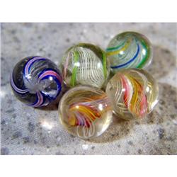 BB Marbles: 5 Handmade Swirls