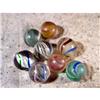 Image 1 : BB Marbles: 8 Assorted Core Handmade Swirls