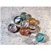 Image 2 : BB Marbles: 8 Assorted Core Handmade Swirls