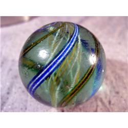 BB Marbles: Rare Divided Core Swirl 2-1/8"