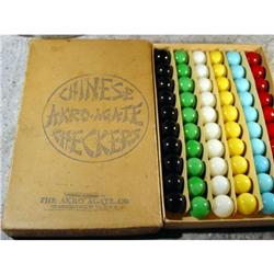 BB Marbles: Akro Chinese Checker Box