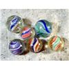 Image 2 : BB Marbles: 6 Handmade Swirls