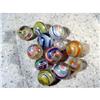 Image 2 : BB Marbles: 12 Assorted Handmade Swirls