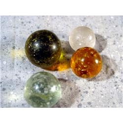 BB Marbles: 4 Mica Marbles