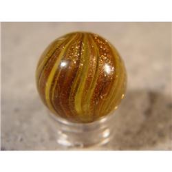 BB Marbles: Onionskin Lutz 3/4" 8.6