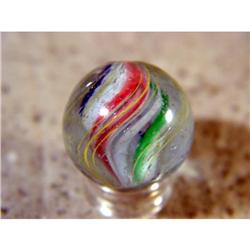 BB Marbles: Lobed Solid Core Swirl 7/8" 9.8
