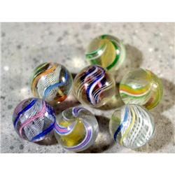 BB Marbles: 7 Handmade Swirls