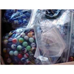 BB Marbles: About 600 Varied Machine Mades