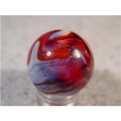 BB Marbles: Akro Red Slag 29/32" 9.6