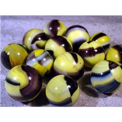 BB Marbles: 13 Shooter Marble King Bumblebee