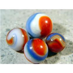 BB Marbles: 3 Akro Corkscrews