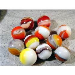 BB Marbles: 11 Marble King Rainbow Shooters