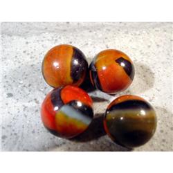 BB Marbles: 4 Marble King Rainbow Wasps