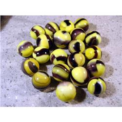 BB Marbles: 21 Marble King Rainbow Bumblebee