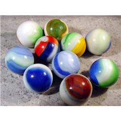 BB Marbles: 10 Marble King Rainbow Shooters