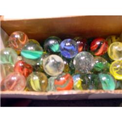 BB Marbles: About 30 Shooter Catseyes