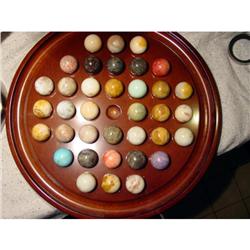 BB Marbles: Solitaire Board with Minerals