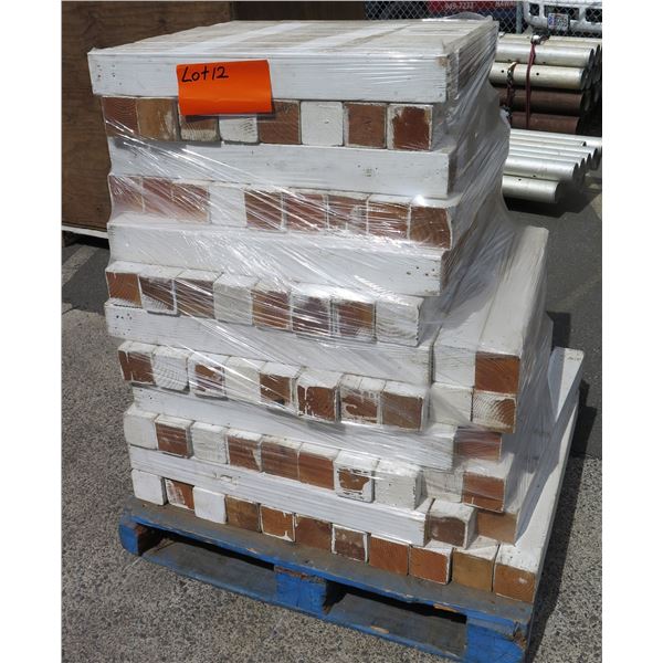 Multiple 4''x4'' Wood Blocks