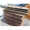 Image 3 : Qty 16 Wood Banquet Table 48"x48"