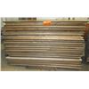 Image 1 : Qty 22 Wood Banquet Tables 8' Length