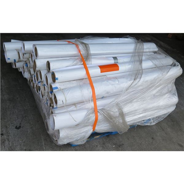 Qty Approx. 25 Partial Rolls Vinyl Floor Coverings