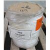 Image 1 : Spool Pacific Wire Rope Co. PPM 1/2"x600' 22.2 PO 111393 White Rope