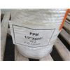 Image 2 : Spool Pacific Wire Rope Co. PPM 1/2"x600' 22.2 PO 111393 White Rope