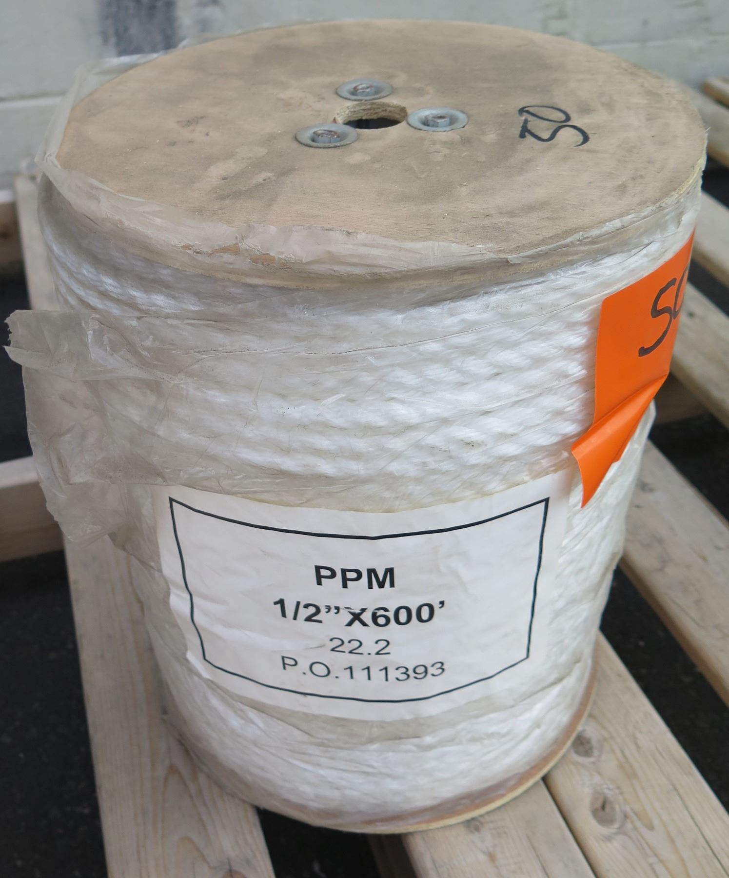 Spool Pacific Wire Rope Co. PPM 1/2