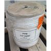 Image 1 : Spool Pacific Wire Rope Co. PPM 1/2"x600' 22.2 PO 111393 White Rope