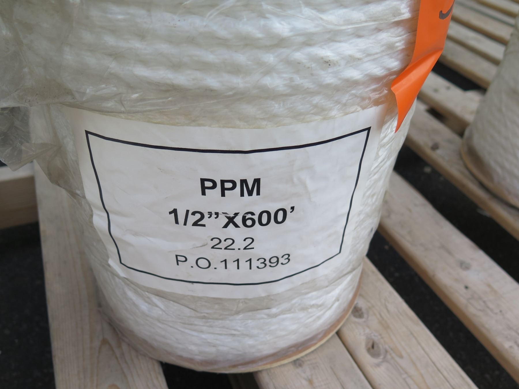 Spool Pacific Wire Rope Co. PPM 1/2