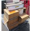 Image 1 : Uline Extra Long Sealer w/ Cutter H-1254 and 3 Boxes of Poly Bags Tubing