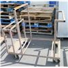 Image 1 : Rolling Metal Moving Cart