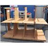 Image 1 : Metal & Plywood 8 Sectioned Storage