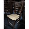 Image 4 : Qty 28 Natural Colored Chivari Chairs 16" Diameter x 36"Ht.