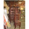 Image 2 : Qty 30 Mahogany Colored Chivari Chairs 16" Diameter x 36"Ht.