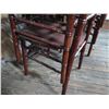 Image 12 : Qty 30 Mahogany Colored Chivari Chairs 16" Diameter x 36"Ht.