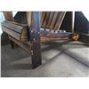 Image 8 : Qty 2 Adirondack Chairs 30"x19"x35"Ht.