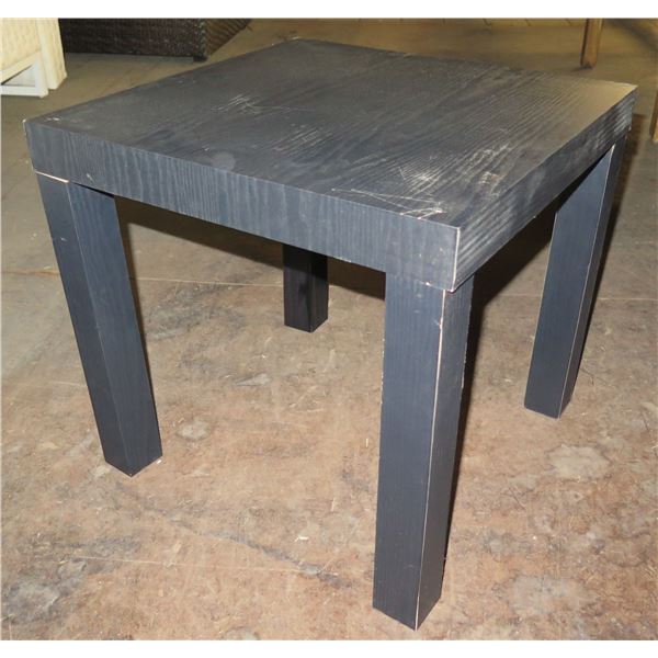 Wood End Table