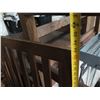 Image 8 : Teak Wood Modular 3 Seat Sectional Couch Frame 24"x24"x33"H each w/ Box Cushion